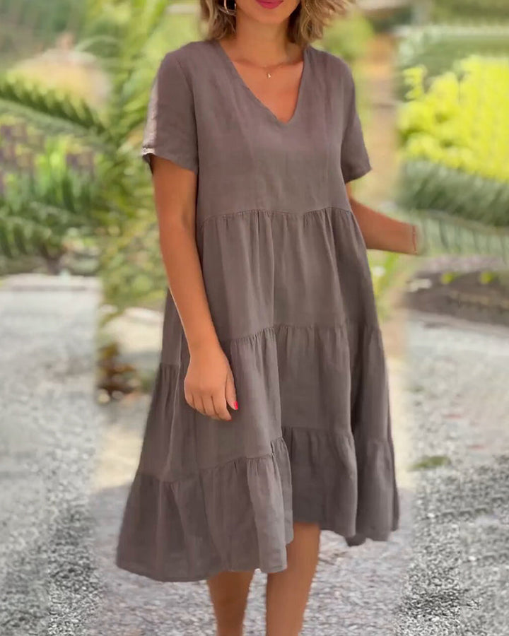 Elsie™ - Elegant Cotton Summer Dress