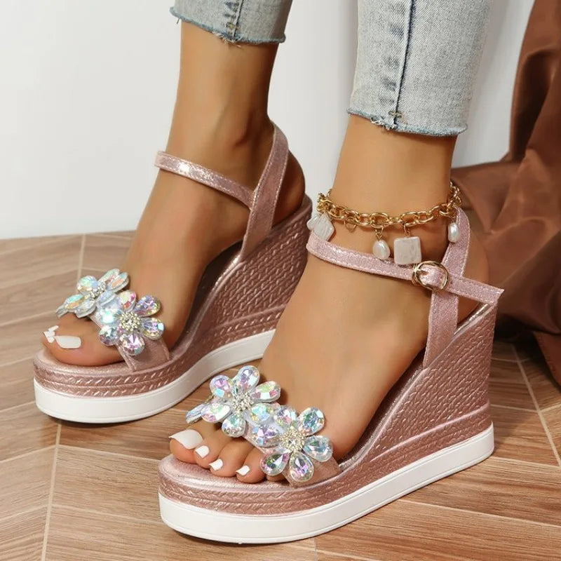 Billie - Women's sandals with trendy wedge heel for summer