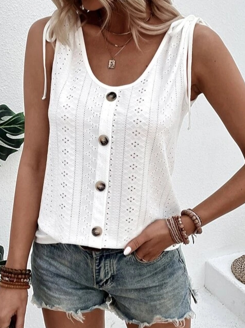 Erica - Elegant and Comfortable Women's Tank Top with Trendy Design