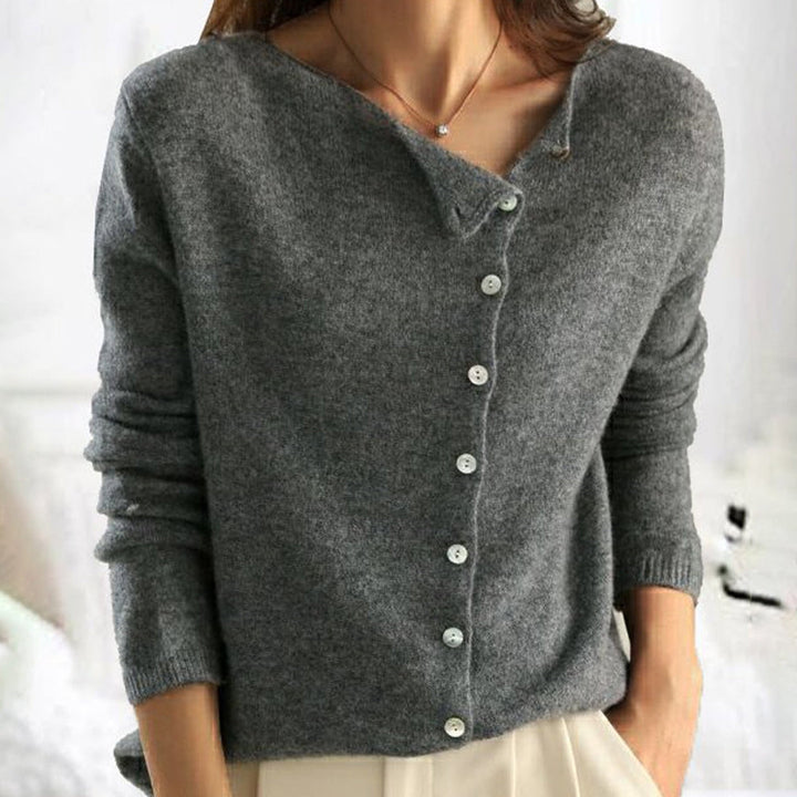 Emma™ - Casual Button Sweater