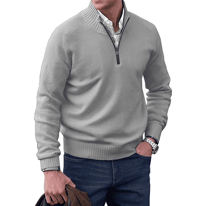 Luke™ - Polished Zip-Up Sweater