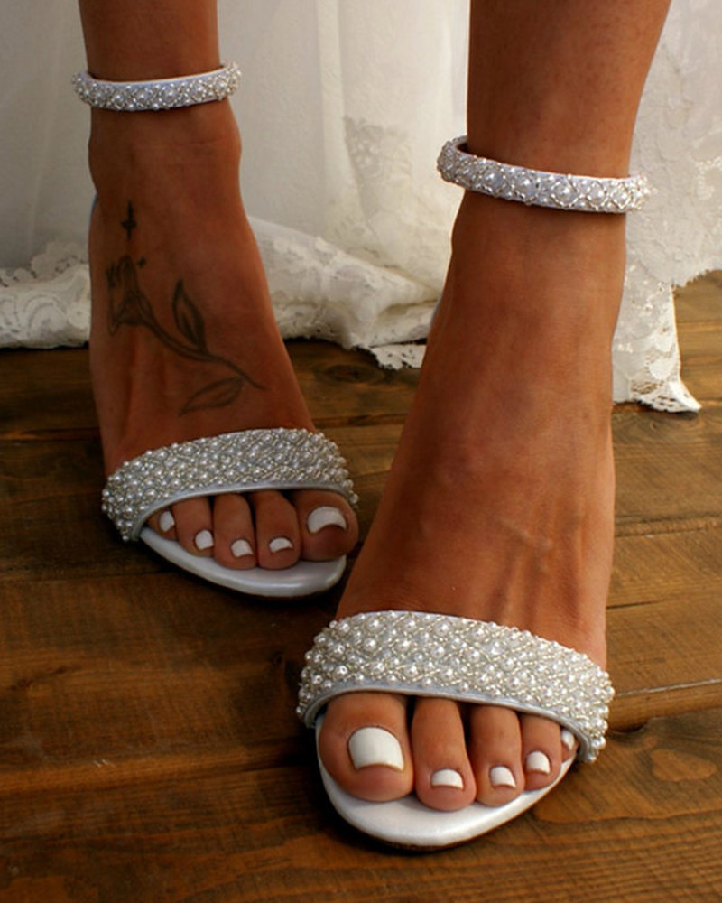 Erin - Luxury Wedding Sandals for an Unforgettable Day