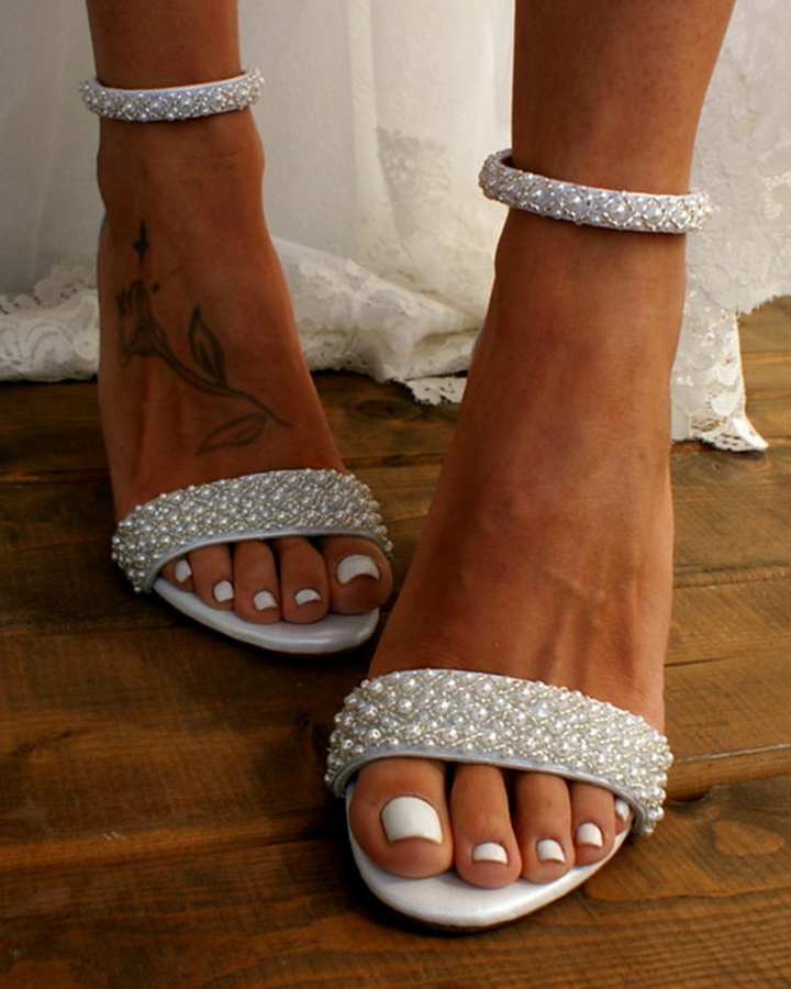 Erin - Luxury Wedding Sandals for an Unforgettable Day