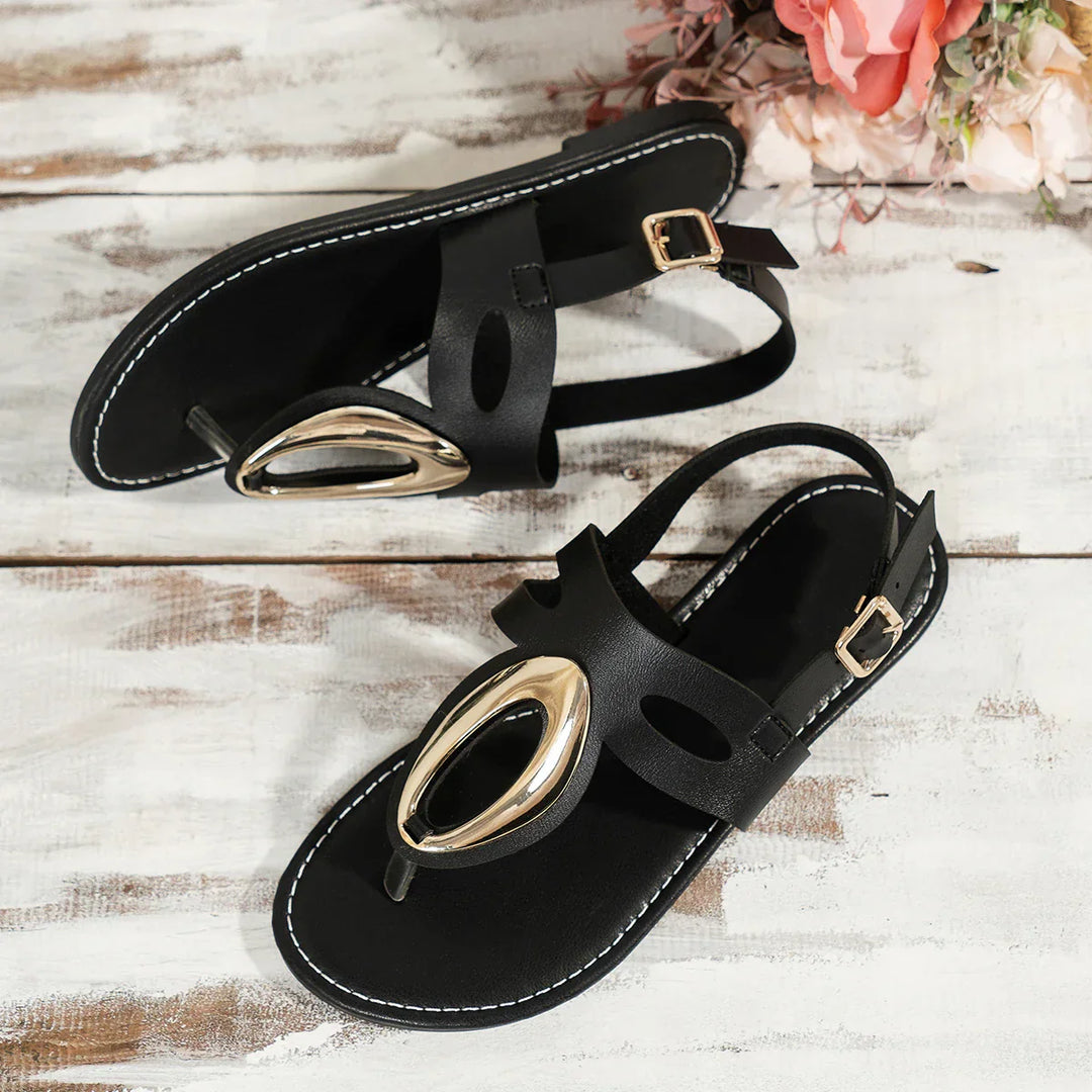 Betty - Elegant Flat Sandals for Women