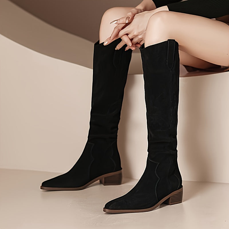 Zoe™ - Women's Long Tube Boots