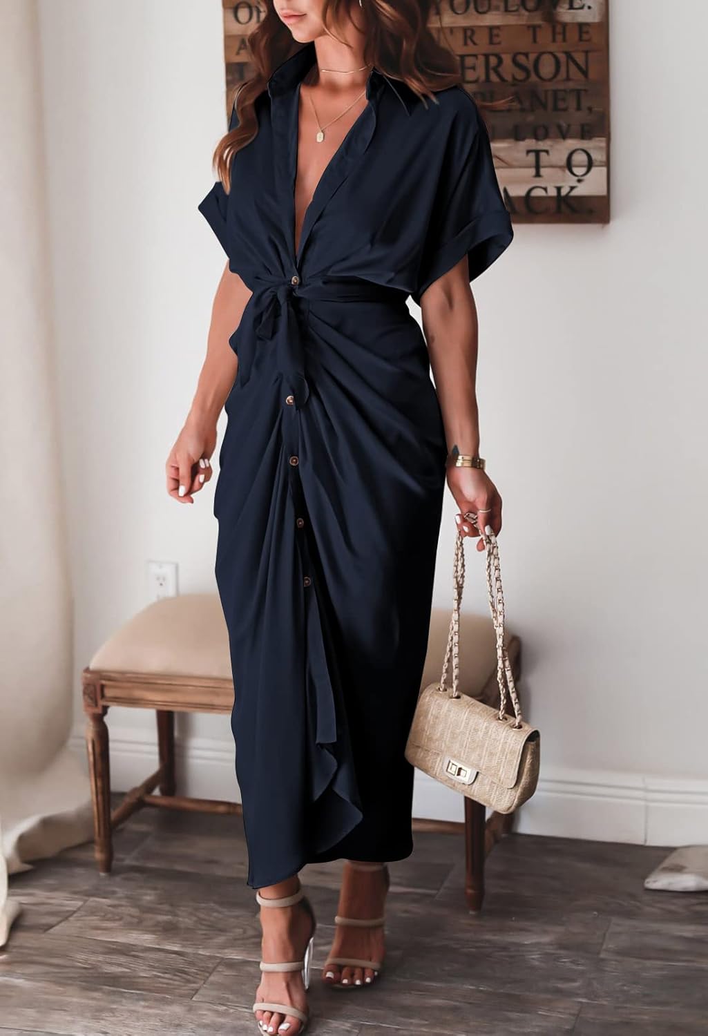 Annelies - Luxurious and Comfortable Wrap Dress for Every Occasion