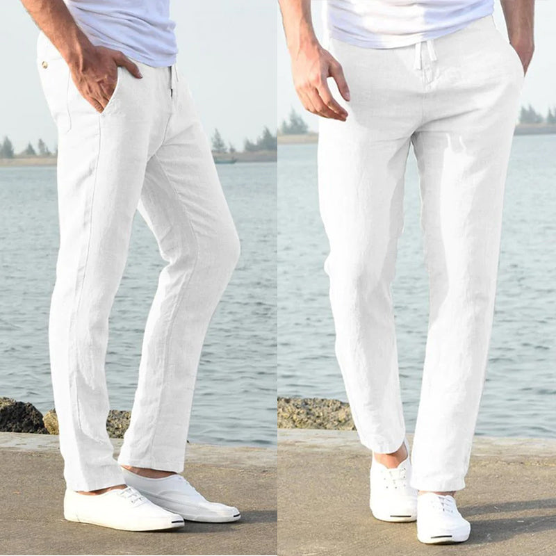 Eric - Men's Casual Linen Pants