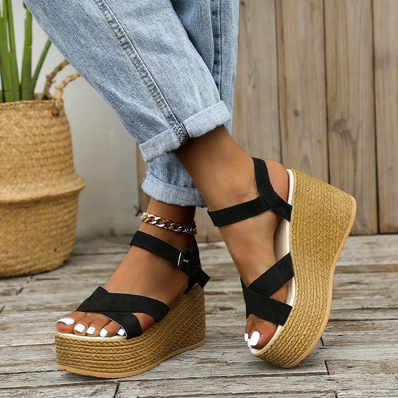 Georgia - Stylish Platform Sandals for a Trendy Look