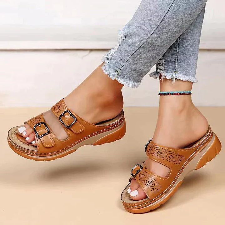 Elegant Pearl Orthopaedic Sandals for ultimate comfort