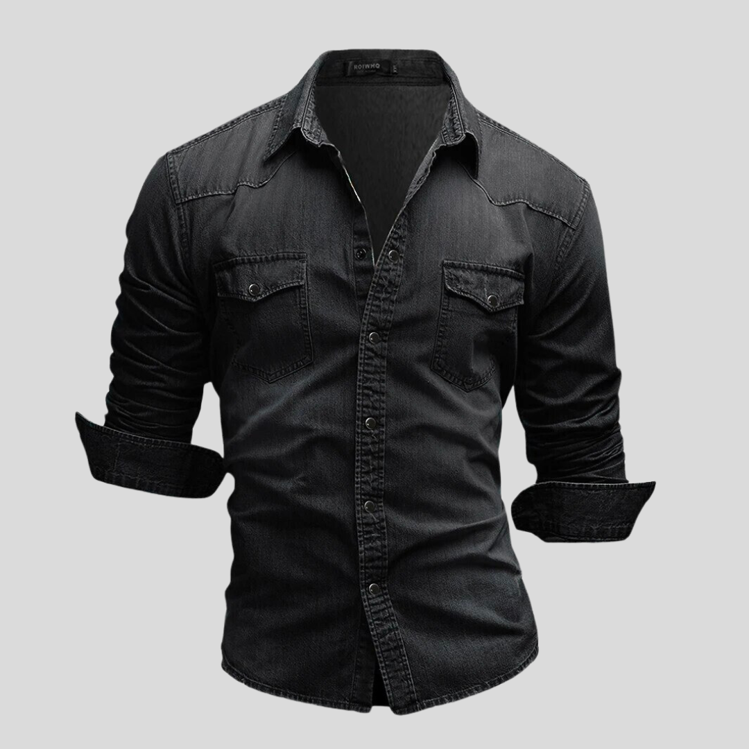 Nate™ - Modern Denim Shirt