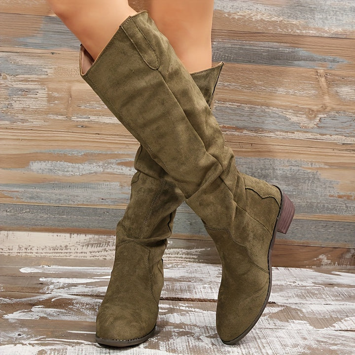 Zoe™ - Women's Long Tube Boots