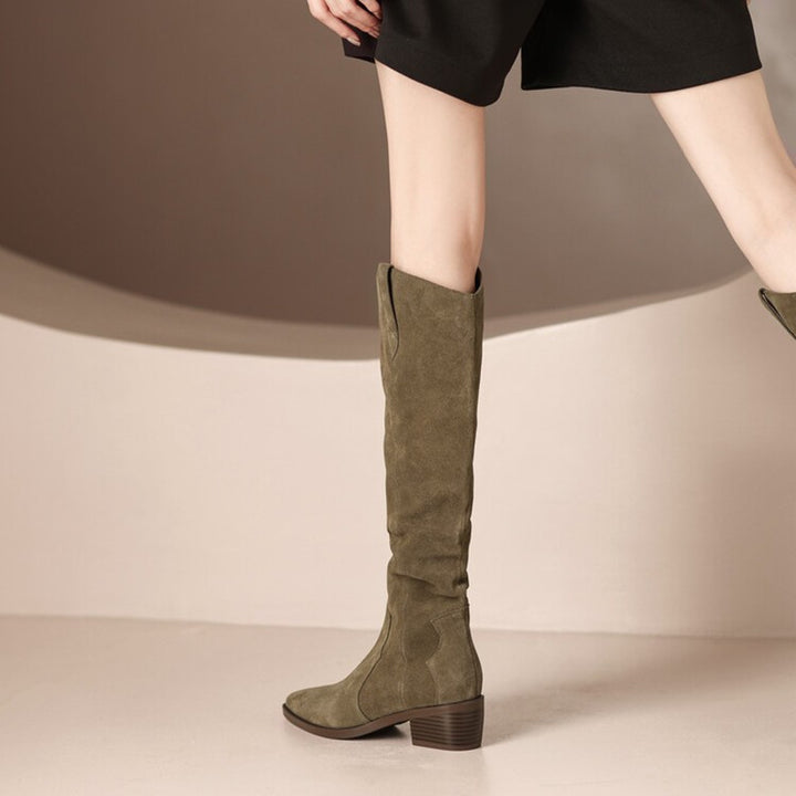 Zoe™ - Women's Long Tube Boots