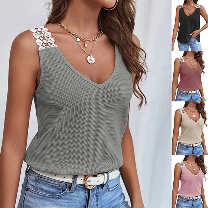 Samantha - Stylish and Comfortable V-Neck Tank Top for Women