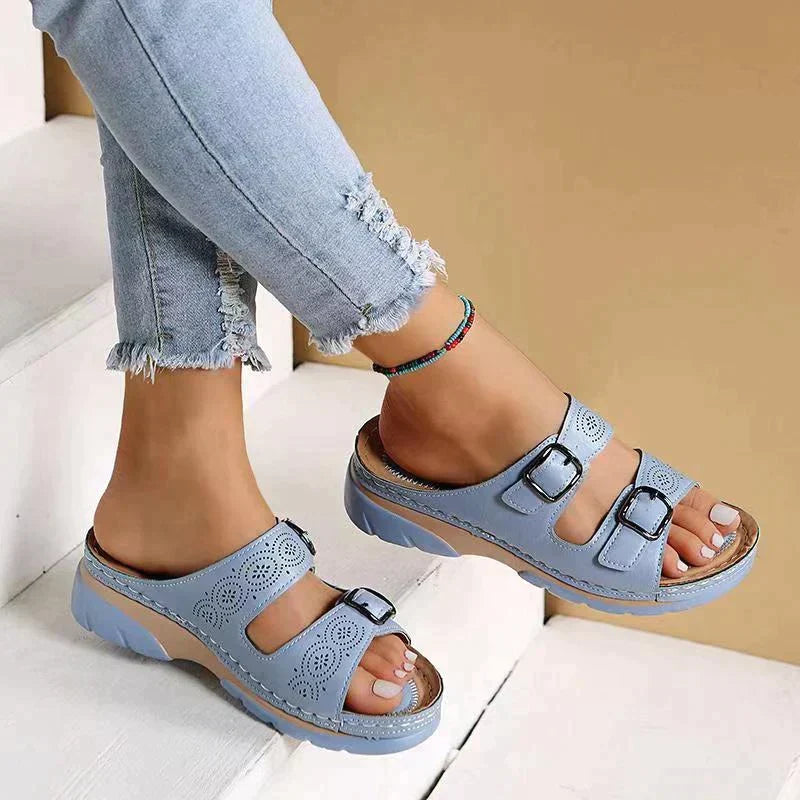 Elegant Pearl Orthopaedic Sandals for ultimate comfort