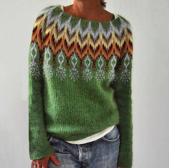 Gloria - Elegant retro jumper for women