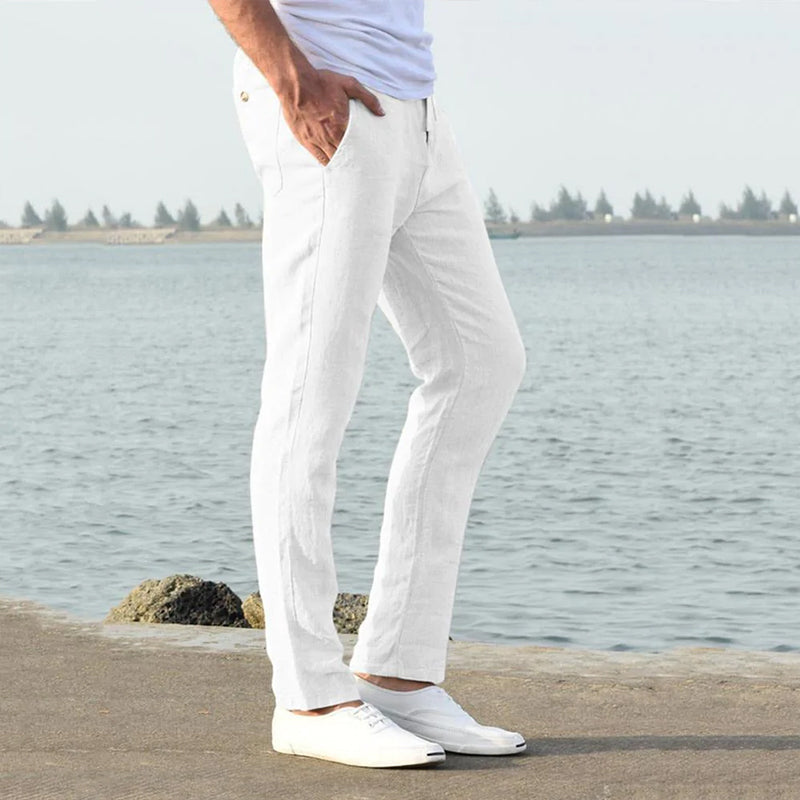 Eric - Men's Casual Linen Pants