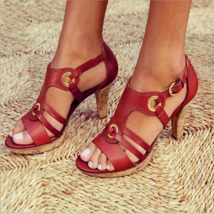 Livia™ - Comfortable high heel sandals