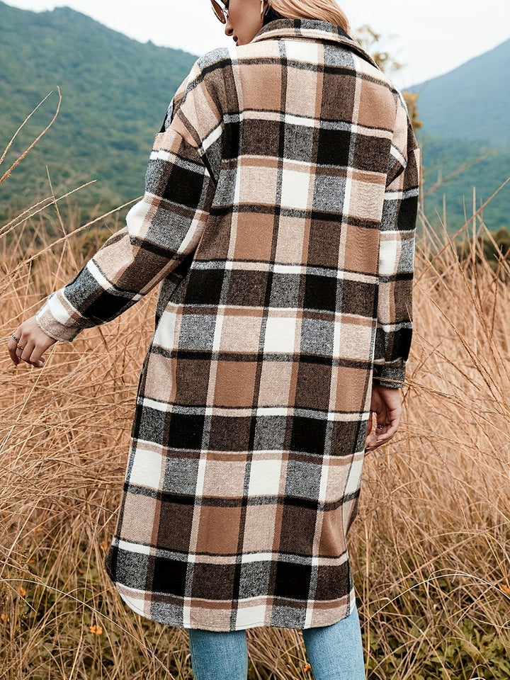 Hannah™ - Heritage Plaid Trench Coat