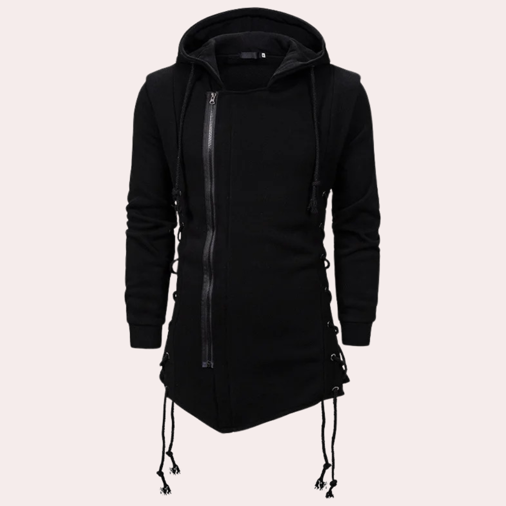 ALFONS - Fashionable hooded jacket for men