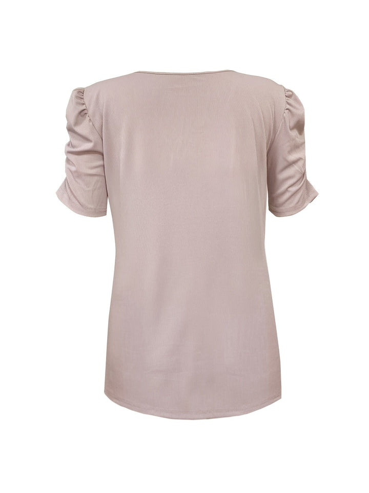 Rica - Elegant V-Neck Top for Women