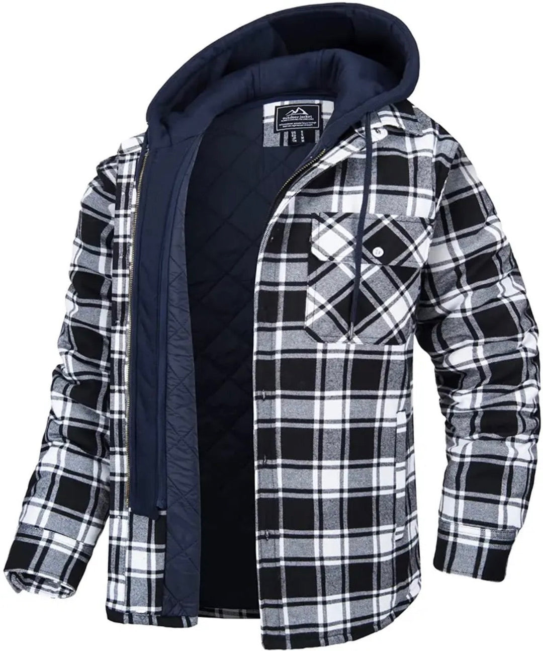 Liam™ - Checkered Men's Coat