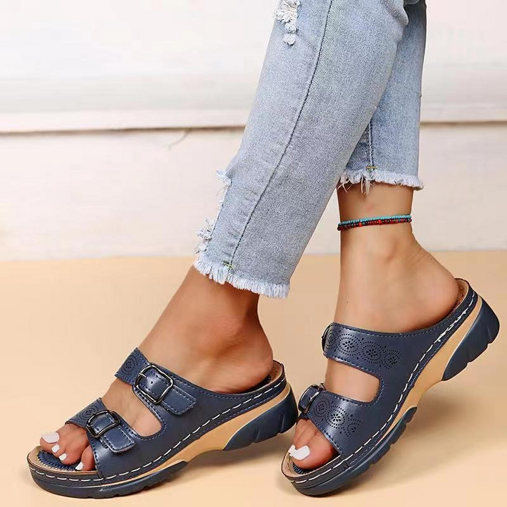 SoleEase™ - Leather Orthopedic Sandals