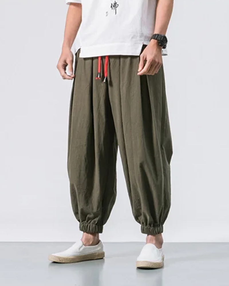 Ethan™ - Loose Cropped Pants