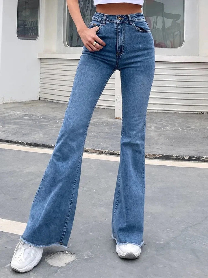 Lucy™ - High Waist Flair Jeans