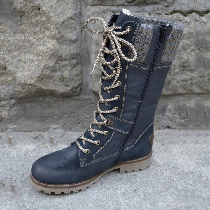 Dorcas - Elegant high-cut women's boots for a sophisticated look