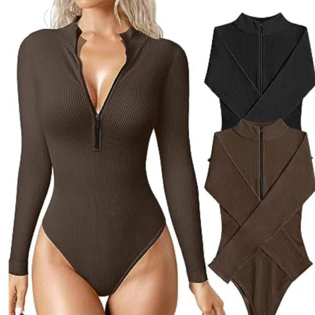 Aria™ - Chic Seamless Bodysuit