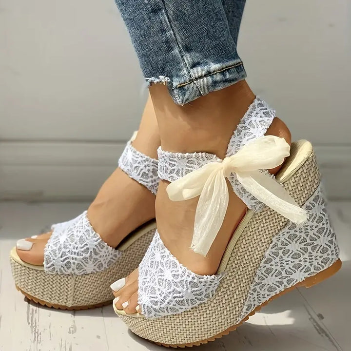 Hilda - Trendy Women's Sandals with Elegant Wedge Heel