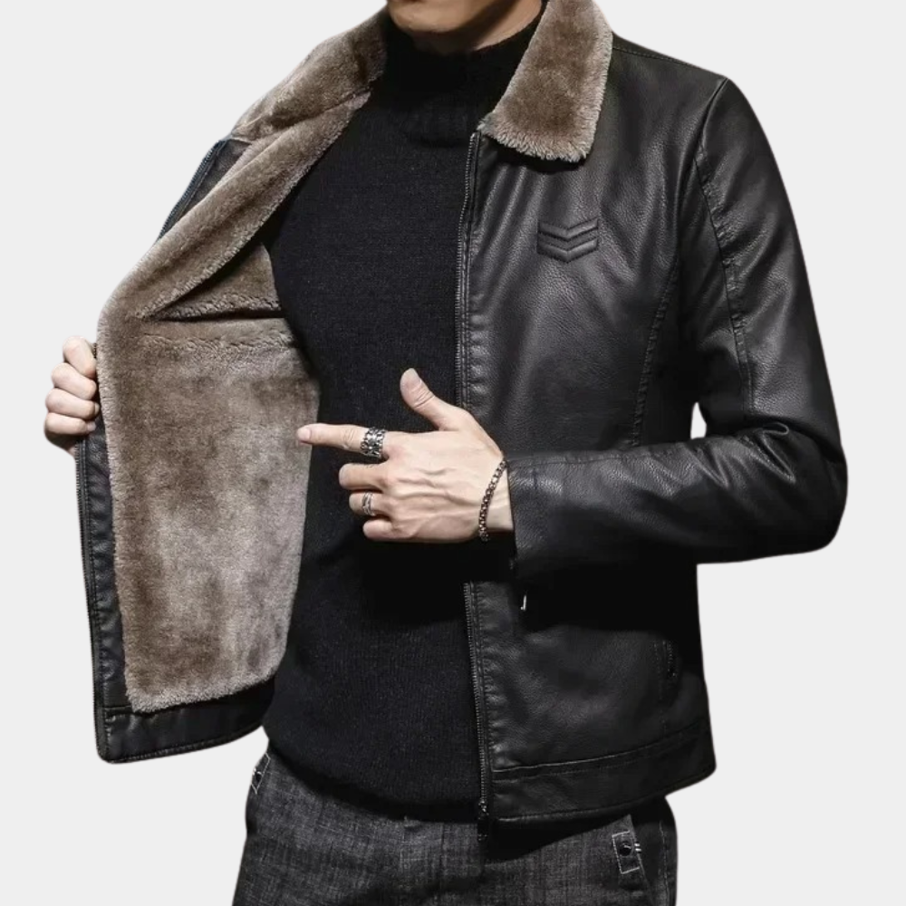 Bryan - Stylish Plush Jacket for the Modern Man