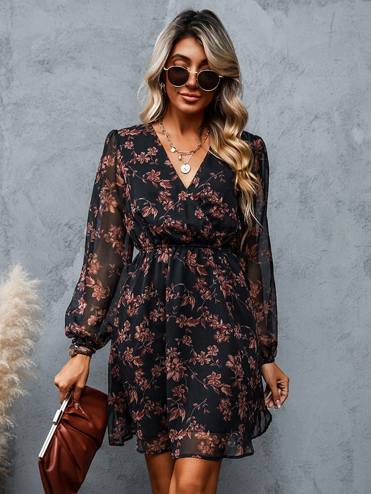 Hollis - Floral Mini Dress