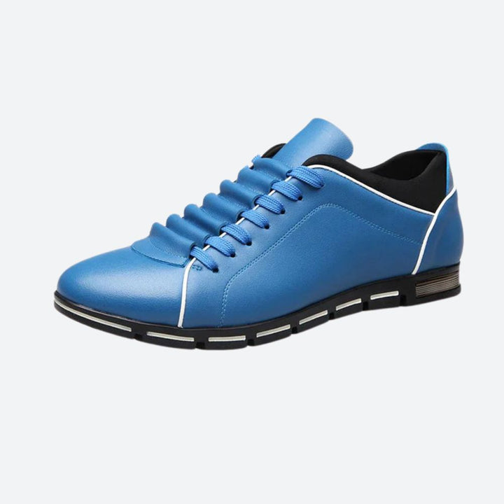 Stylish men's leather trainers - Aser for every occasion