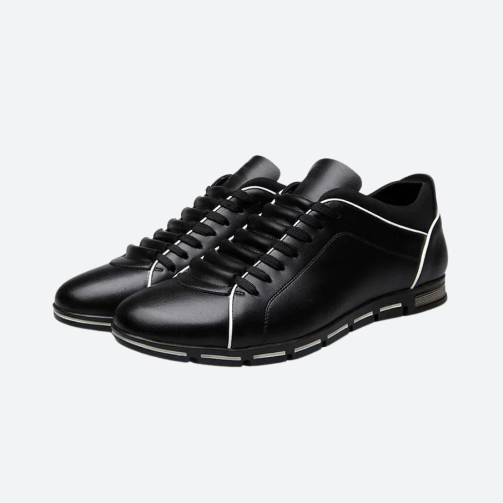 Stylish men's leather trainers - Aser for every occasion