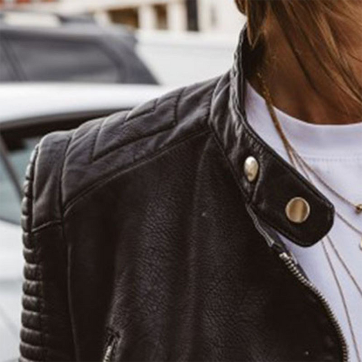 Stylish Women's Leather Jacket by AVALON