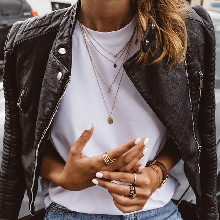 Stylish Women's Leather Jacket by AVALON