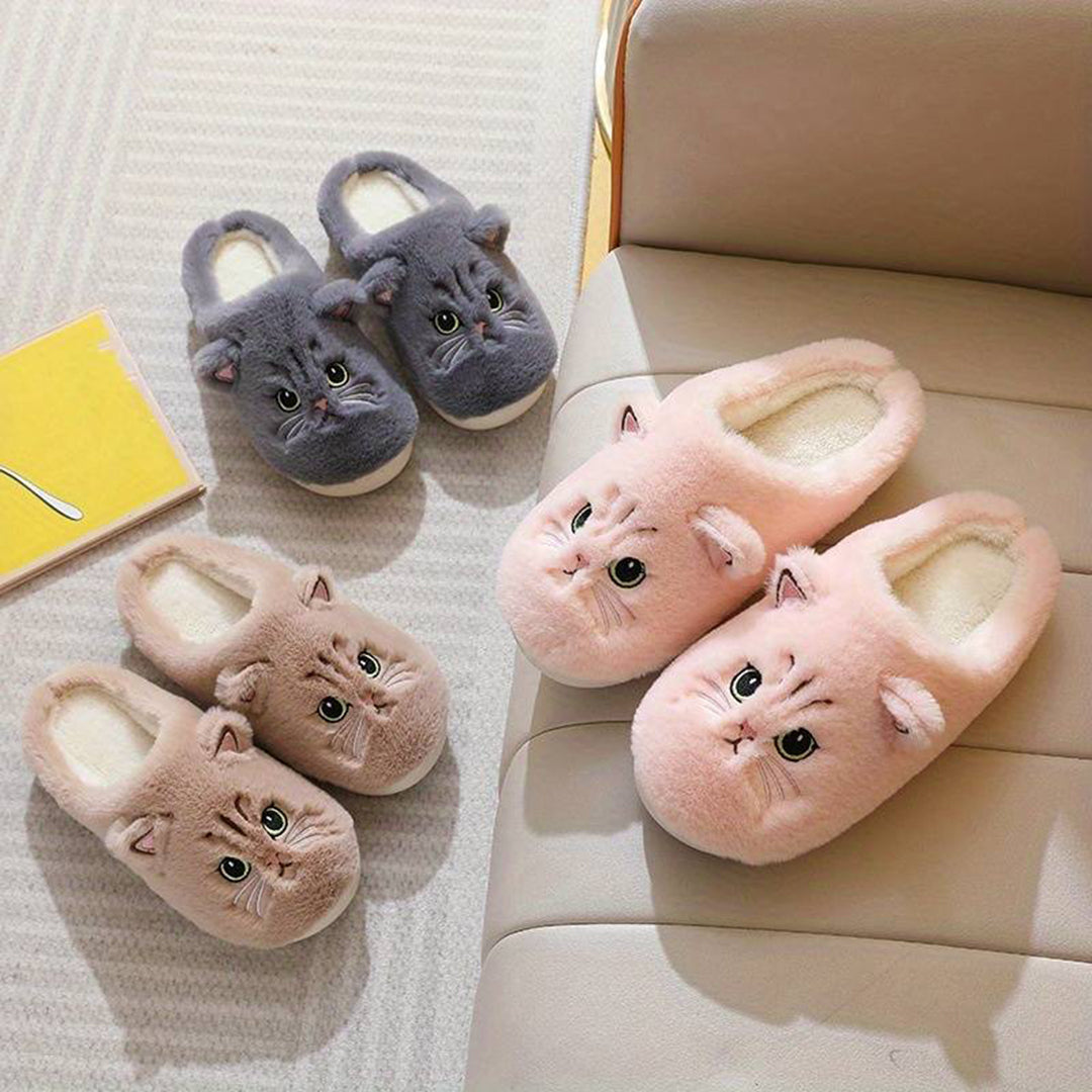 ROMÉE - Cozy Cat Slippers for Ultimate Comfort