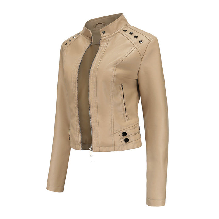 NAJLA - Elegant leather jacket for every occasion
