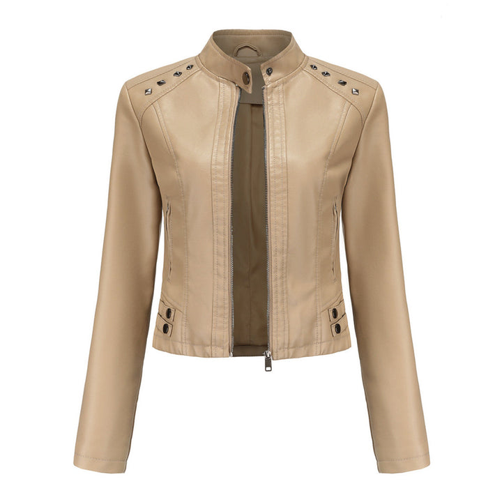 NAJLA - Elegant leather jacket for every occasion