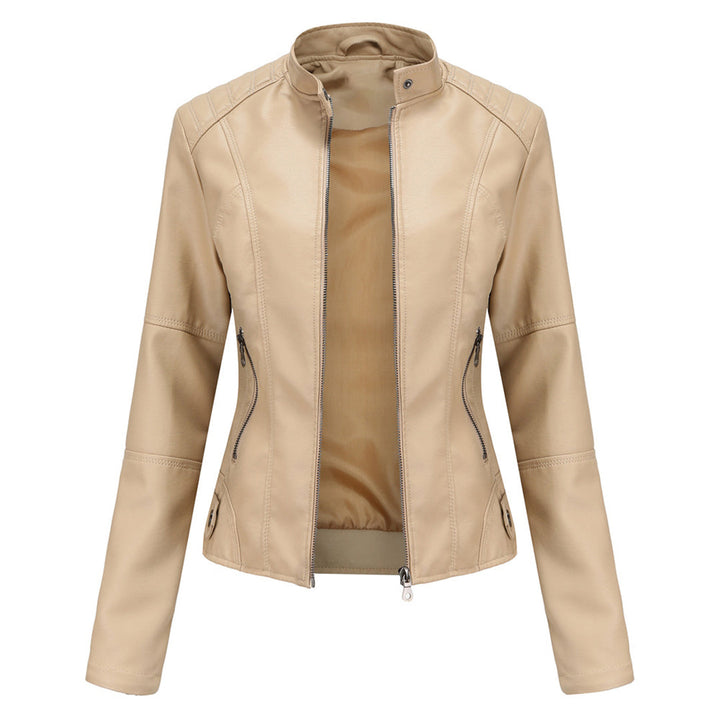 MILENA - Chic leather jacket for a fashionable look