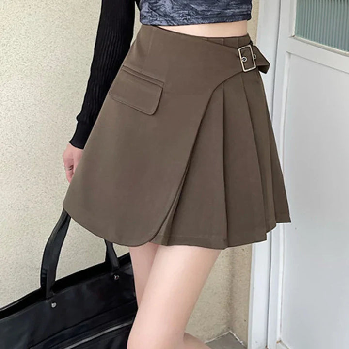 Jana - Asymmetric mini skirt