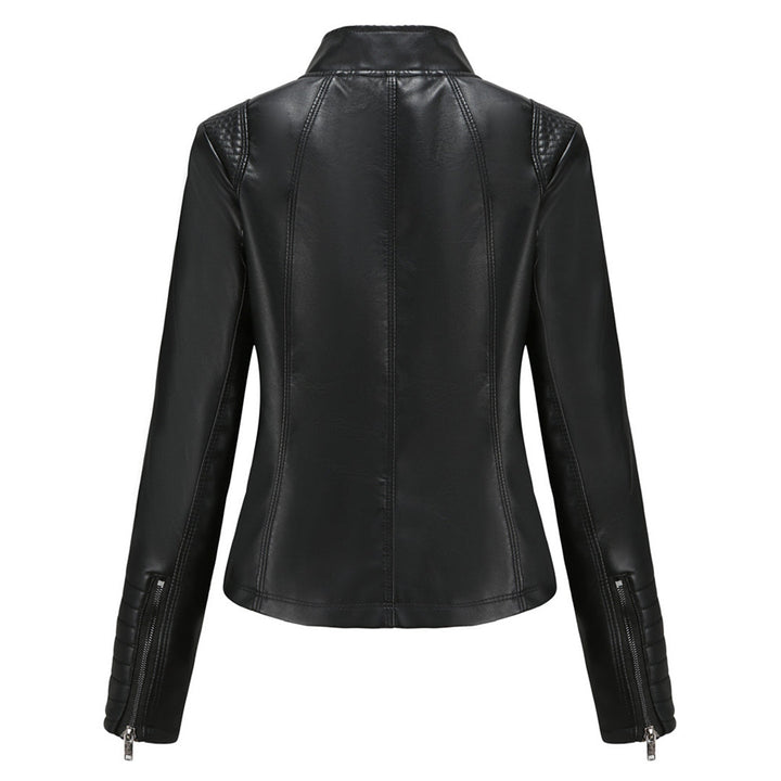 MARIJA - Elegant leather jacket for a timeless look