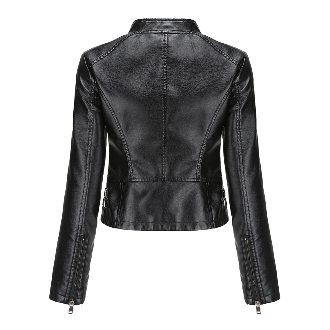 NAJLA - Elegant leather jacket for every occasion