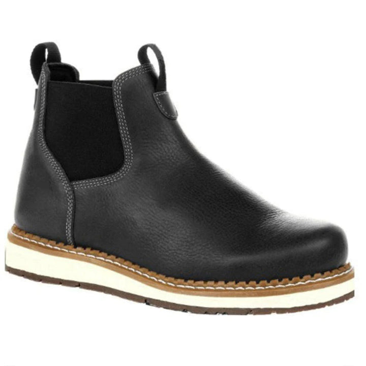 ANDREW - Men's chelsea wedge boots