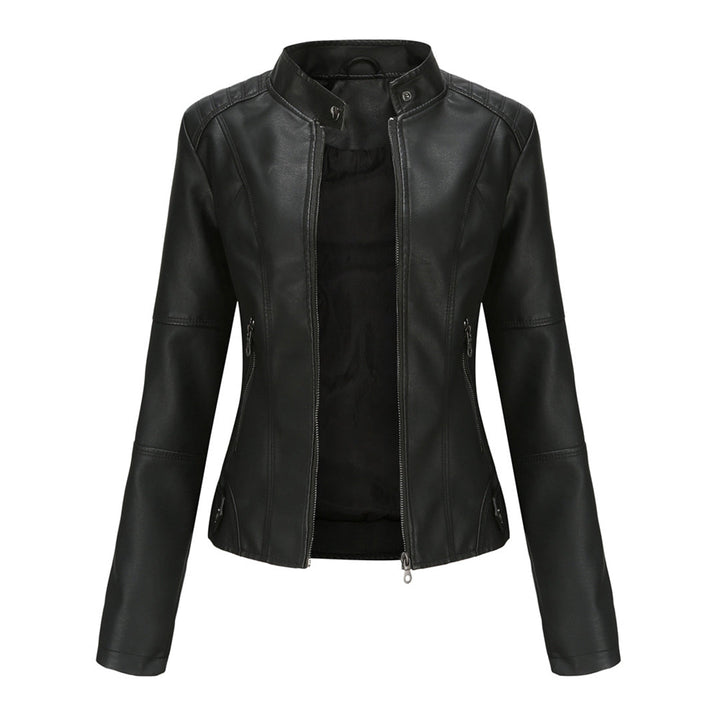 MILENA - Chic leather jacket for a fashionable look