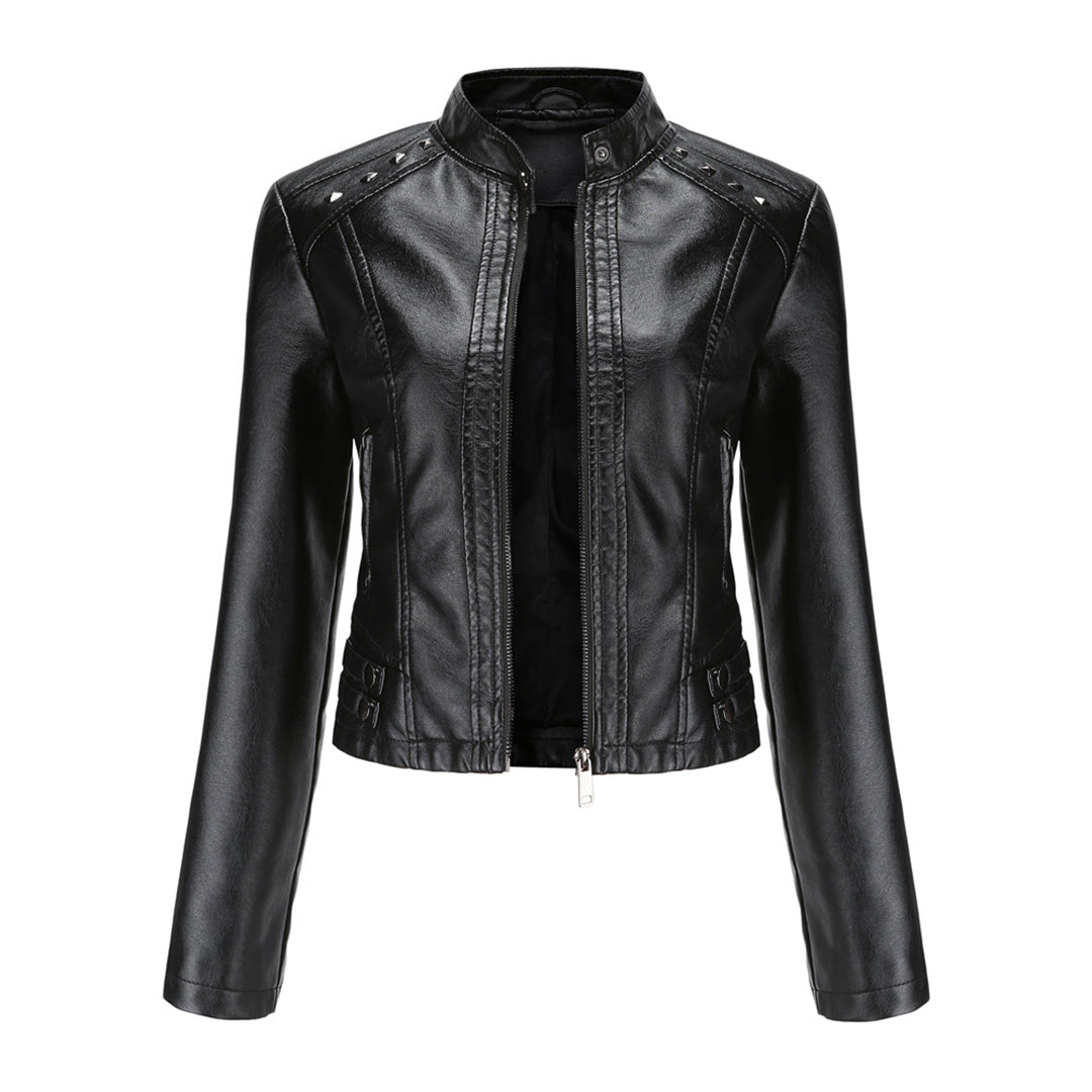NAJLA - Elegant leather jacket for every occasion