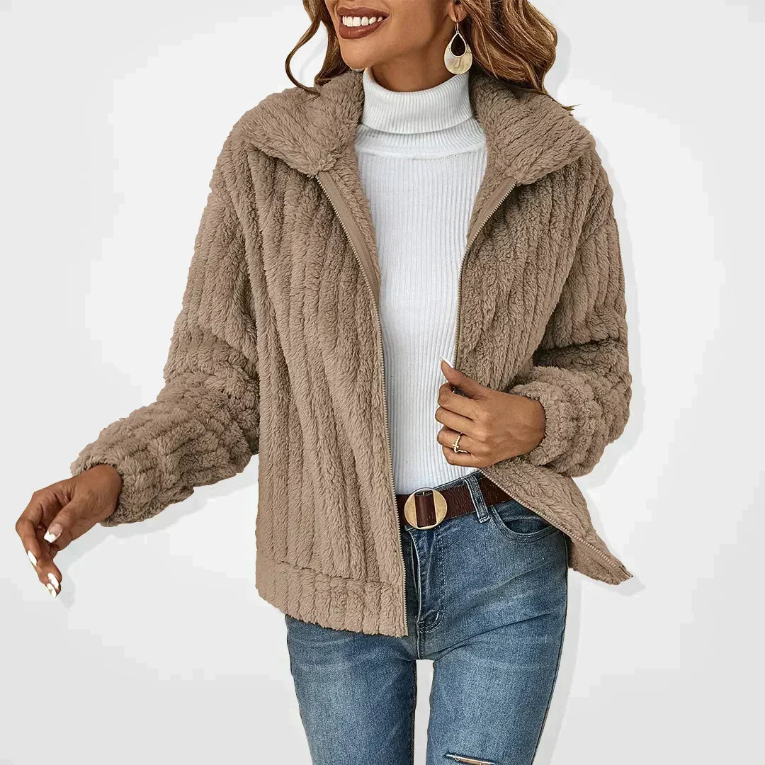 Phoebe™ - Stylish Plushy Cardigan