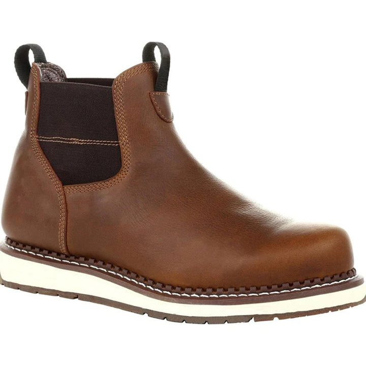 ANDREW - Men's chelsea wedge boots