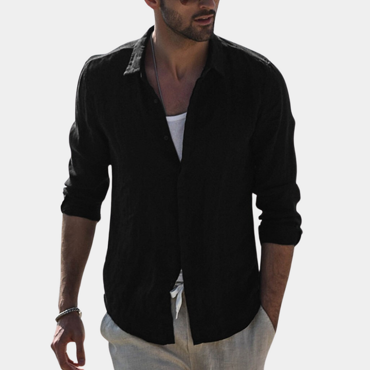 Charles - Stylish Casual Shirt for Men with Long Sleeves